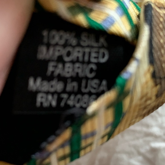 Payne Stuart men’s 100 % silk Golf tie - Picture 6 of 6